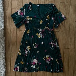 Old Navy Floral Wrap Dress